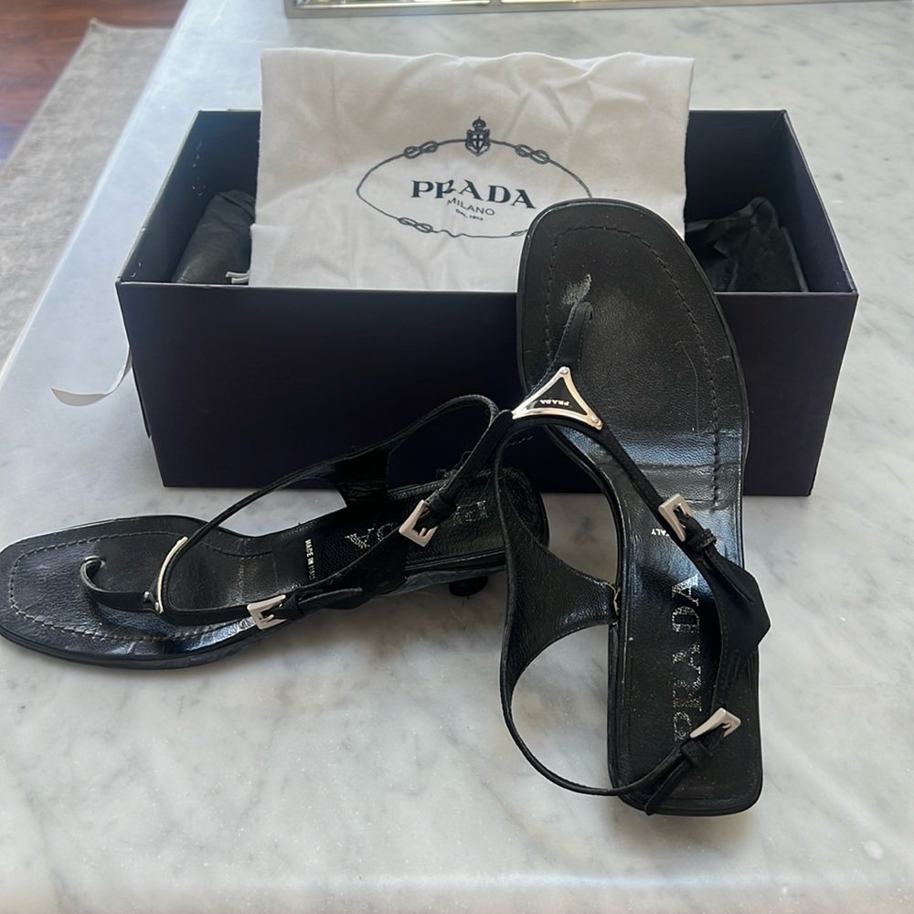 Prada sandals size 36.5